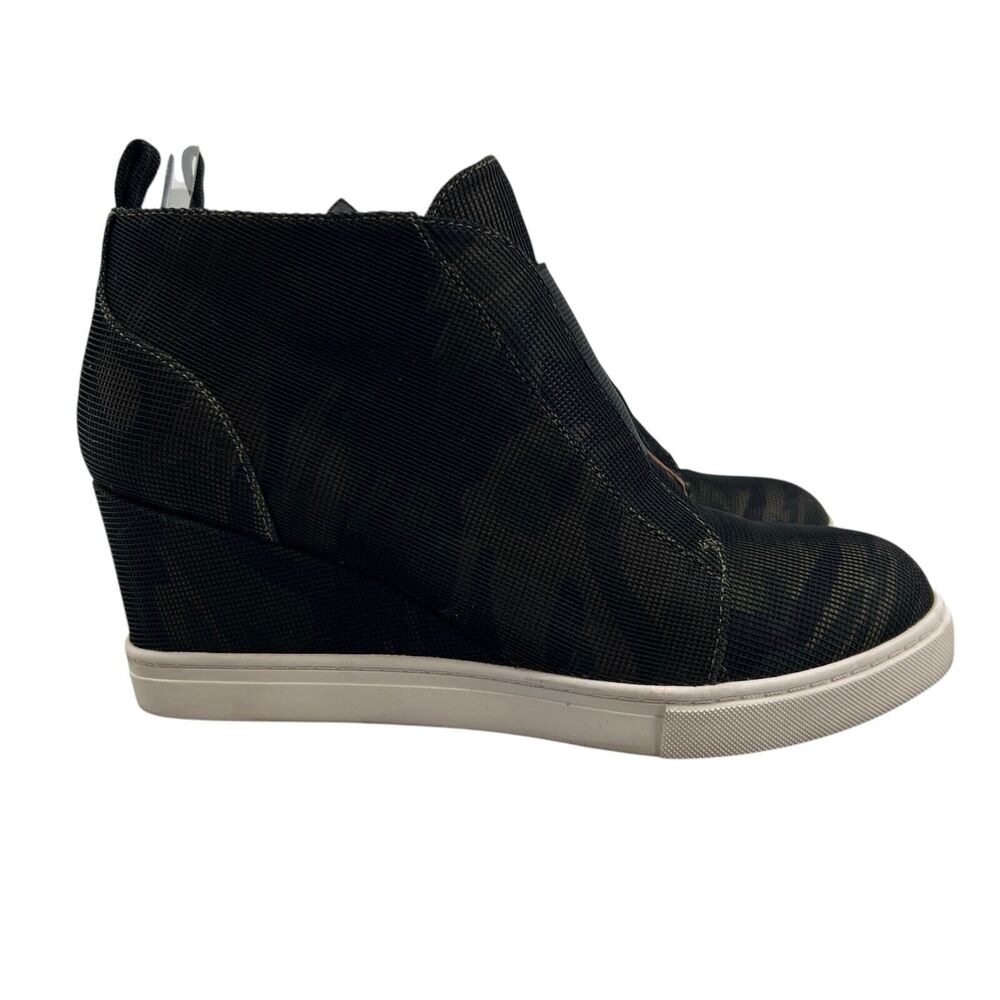 Linea Paolo Womens 6.5 Boots Camo Felicia Platform Wedge Bootie Sneaker